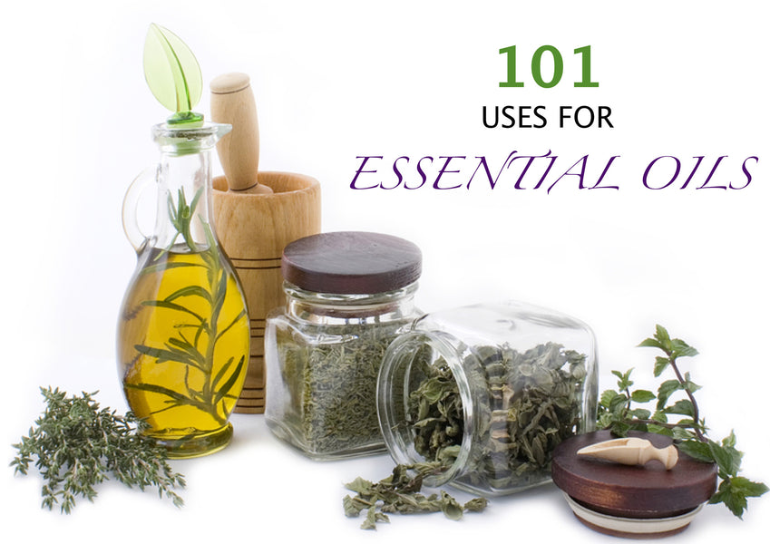101 USES FOR ESSENTIAL OILS