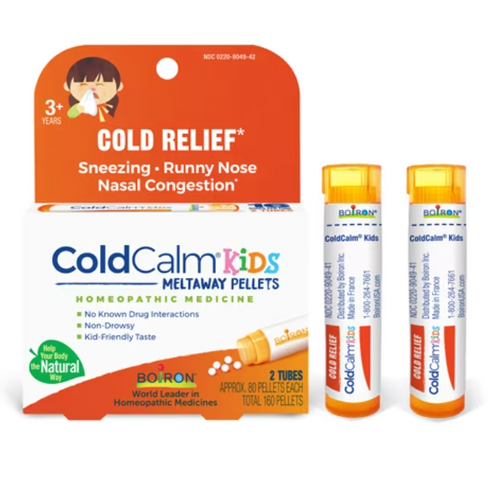 Boiron Kid's ColdCalm Homeopathic 2 tubes