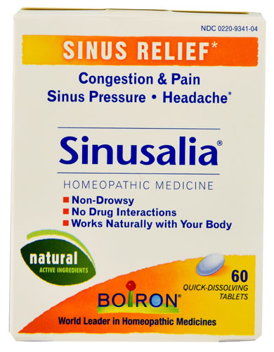 Boiron Sinusalia Sinus Relief Homeopathic