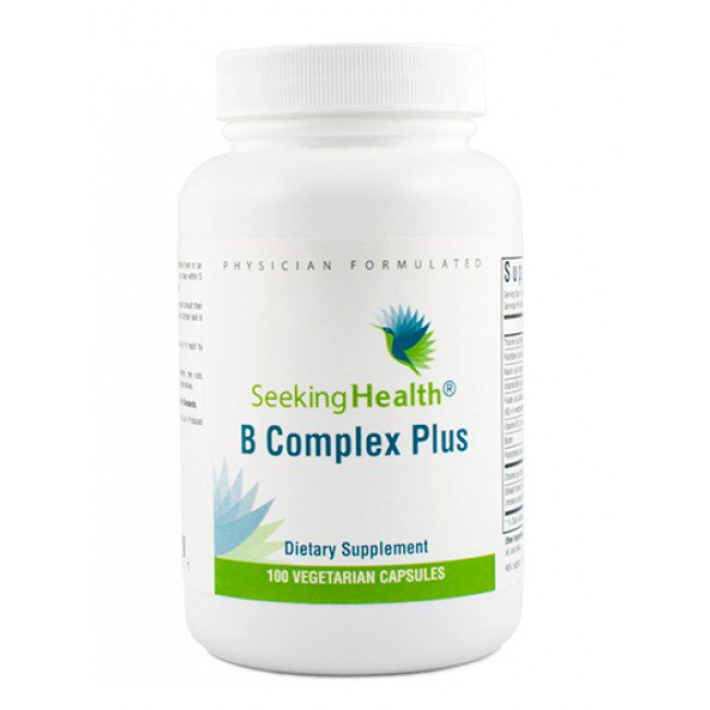 B Complex Plus Supplement by SeekingHealth 100 capsules